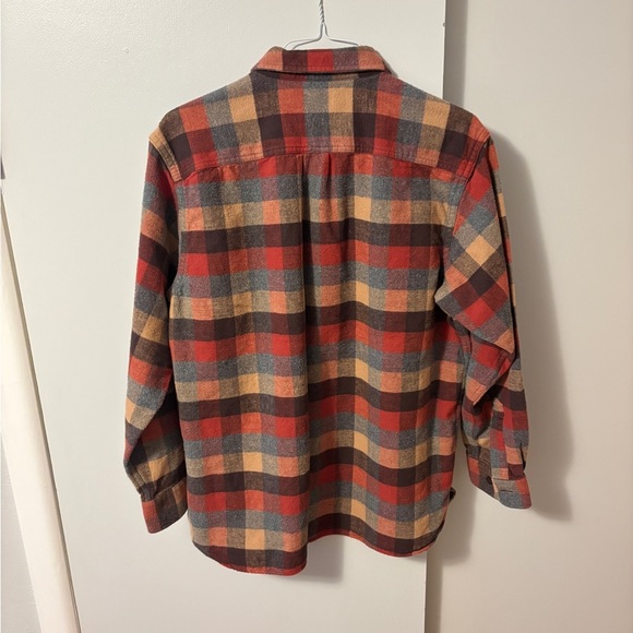 Men's Chamois Shirt, Traditional Fit, Plaid size Large - Picture 2 of 6
